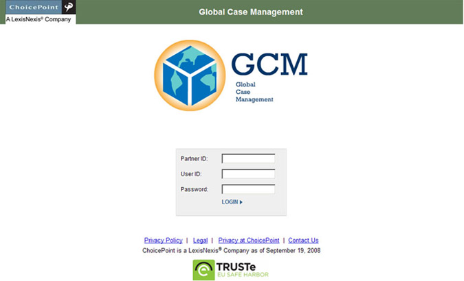 gcm login